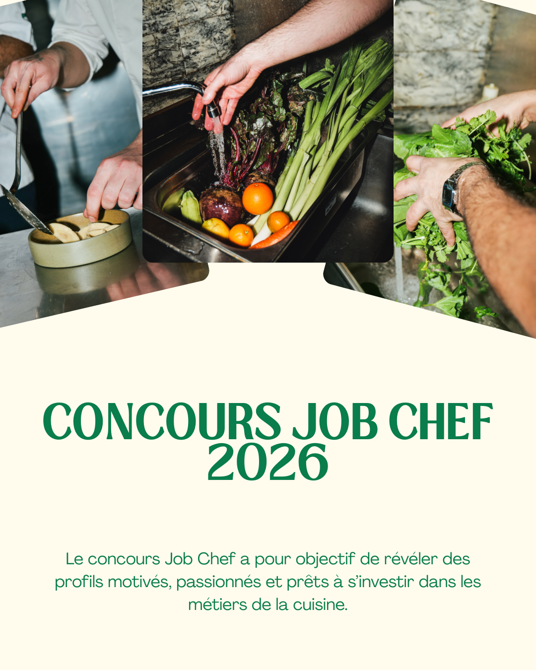 concours job chef 2026